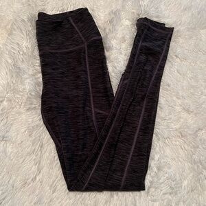 Victoria’s Secret 4 legging pocket charcoal gray high rise ankle length